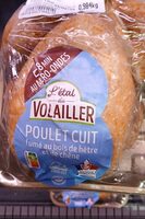 Poulet cuit fumér