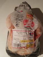 Poulet jaune fermier label rouge