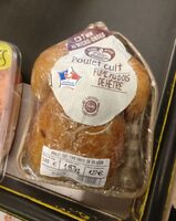 Poulet cuit fumé