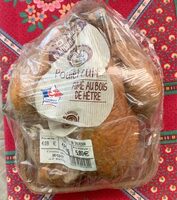 Poulet cuit fume au bois de hetre