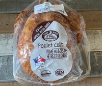 Poulet cuit fumé au bois de hetre et de chene