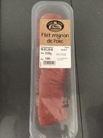 Filet mignon porc