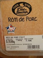 Rôti de porc
