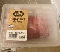 Roti de filet de porc