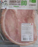 Jambon cuit supérieur aux 3 noix bio