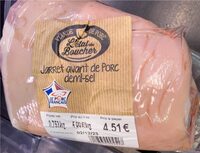 Jarret avant de porc demi sel
