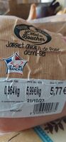 Jarret de porc avant demi sel