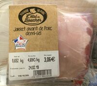 Jarret avant de Porc demi-sel