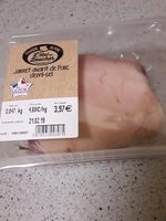 Jarret avant de porc demi-sel