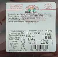 Boudin noir