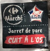 Jarret porc cuit a l’os