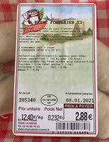 Boudon blanc forestier