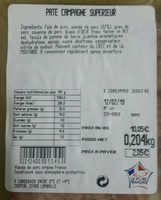 Pâté campagne supérieur
