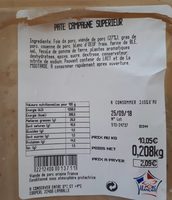 Pâté de campagne superieur