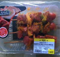 Brochette de boeuf special barbecue