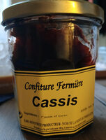 Confiture fermière cassis