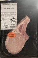 Cotes de porc cuites