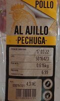 Pechuga al ajillo