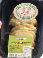 Ravioles aux champignons pleurotes gris