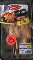 Brochette de poulet thym citron