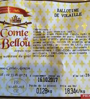 Ballotine de Volaille