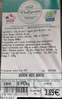 Boudin noir brassé