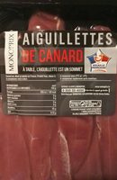 Aiguillettes de canard