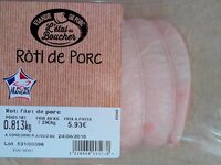 Rôti de porc