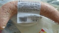 Saucisson à l'ail en demi