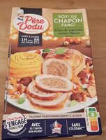 Rôti de chapon farci