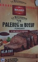 Paleron de bœuf fondant et son jus à la vigneronne
