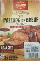 Paleron de bœuf fondant