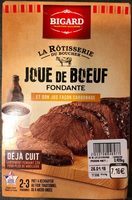 Joue de boeuf jus carbonade