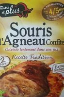 Souris d'agneau confite