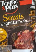Souris d'agneau confite