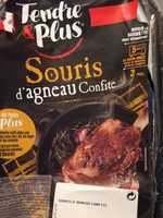 Souris d'agneau confite
