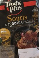 Souris d'agneau confite