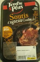 Souris d'agneau confite