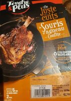 Tendre plus souris d'agneau confite