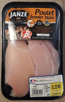 Filets de poulet fermier blanc