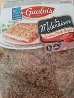 Escalopes de dinde marinées à la milanaise tomate origan