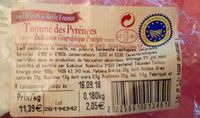 Tomme des Pyrénées