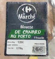 Mousse pur canard