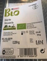 Filet de poulet Bio