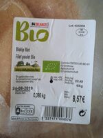 Filet de poulet bio