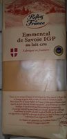 Emmental de Savoie IGP au lait cru