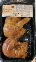 Cuisses de poulet saumurees et roties