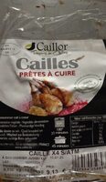 Cailles prête à cuire