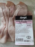 Jambon rôti aux herbes chiffonnade