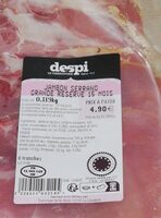 Jambon serrano grande réserve 15 mois